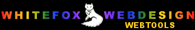 Webtools von Whitefox Webdesign - Professionelle Webdesign-Lösungen